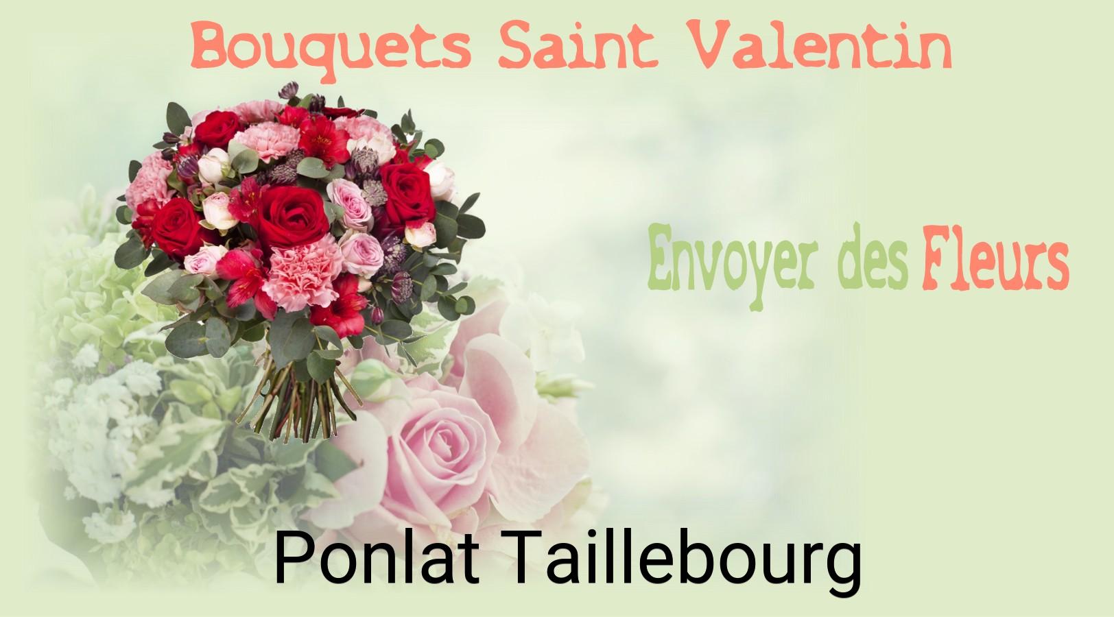Roses de Saint-Valentin livrées à Ponlat-Taillebourg